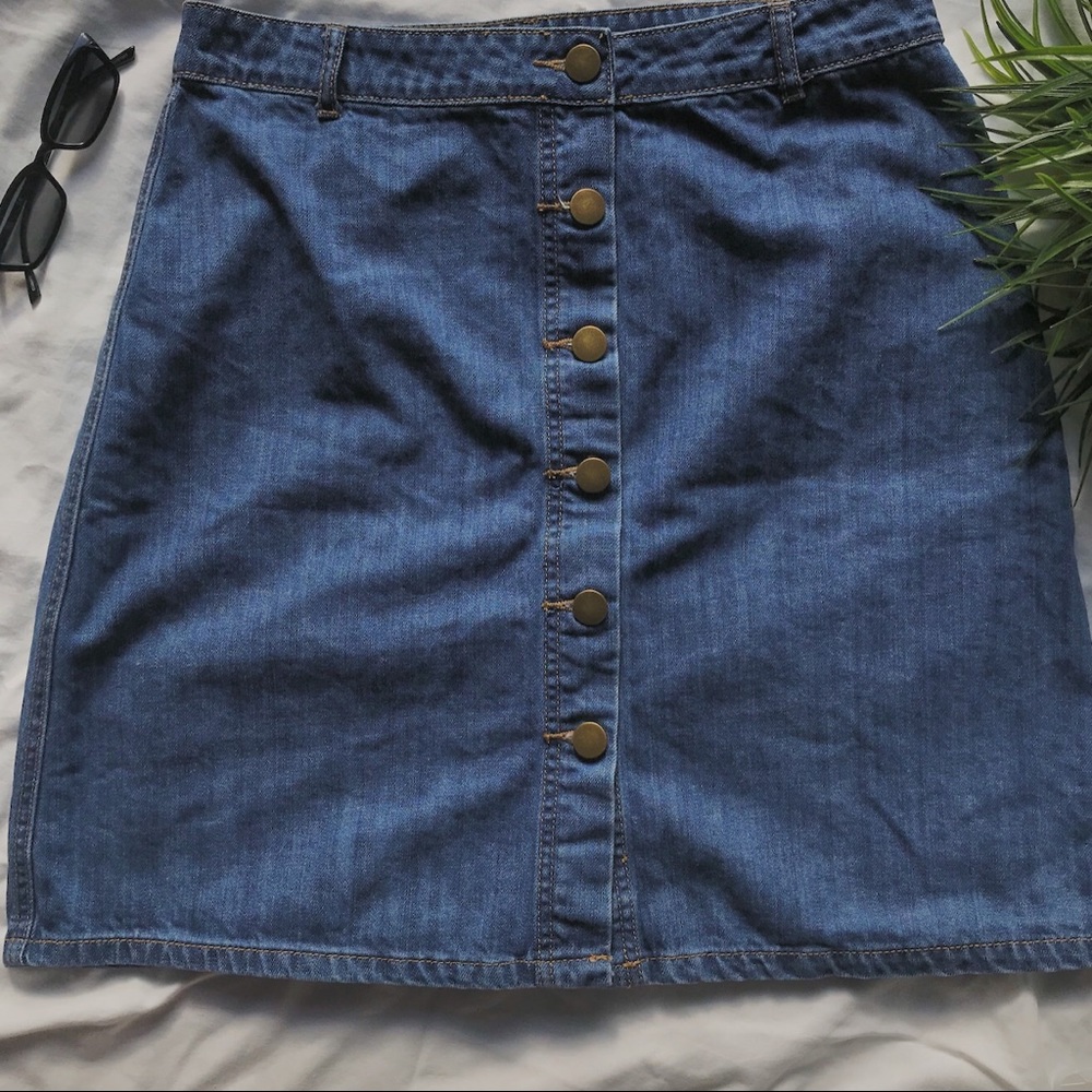 Forever 21 jean skirt